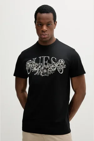 Guess T-shirt bawełniany męski kolor z aplikacją M5GI17 K8FQ4