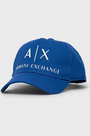 Armani Exchange Czapka bawełniana kolor z aplikacją 954039 CC513 NOS