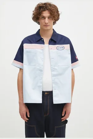 ICECREAM Koszula Diner Shirt męska kolor relaxed z kołnierzykiem klasycznym IC24317