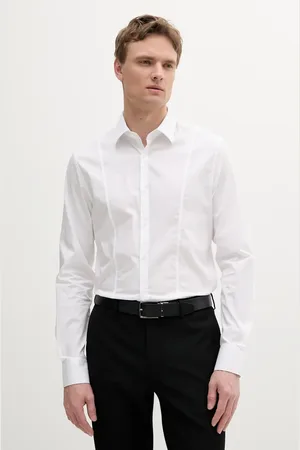 Guess Koszula OLIVER męska kolor regular z kołnierzykiem klasycznym 1GH402 4416Z