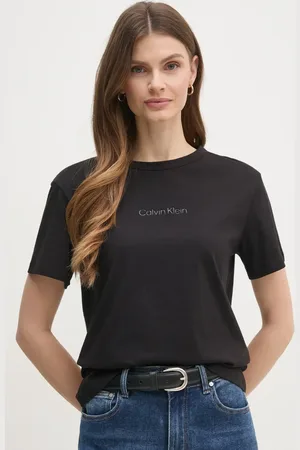 Calvin Klein T-shirt bawełniany damski kolor K20K208294