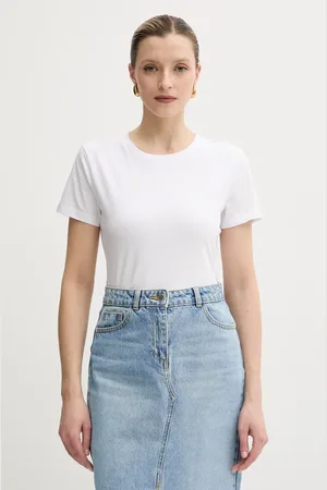 Armani Exchange T-shirt bawełniany damski kolor XW000528 AF10356