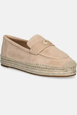 Coach Espadryle zamszowe Camilla kolor CR046