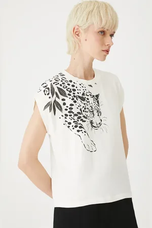 MEDICINE T-shirt bawełniany damski kolor