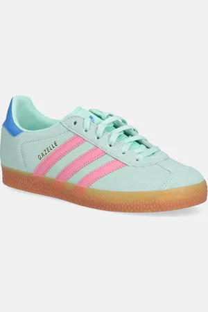 adidas Sneakersy zamszowe dziecięce GAZELLE kolor JP7130