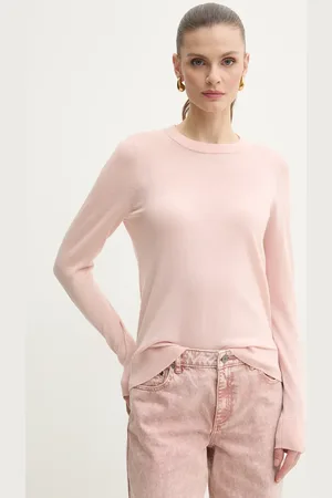 Michael Kors Sweter wełniany damski kolor lekki