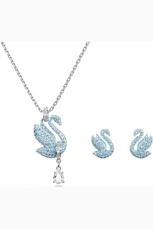 Swarovski Naszyjnik i kolczyki ICONIC SWAN