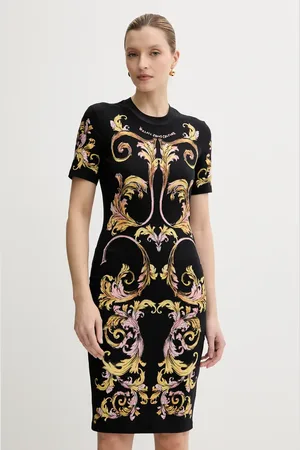 VERSACE Sukienka kolor mini dopasowana 78HAO9P9 JS466