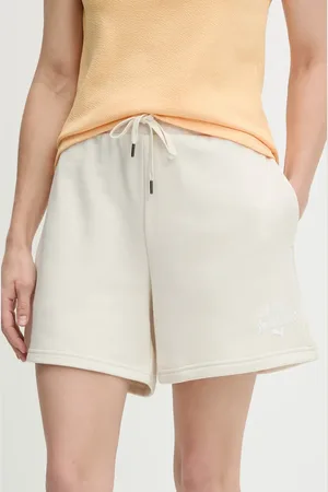 PUMA Szorty damskie kolor z nadrukiem high waist 685038