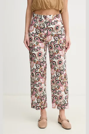 MARELLA Spodnie Emme by damskie kolor fason culottes high waist 2515131112200
