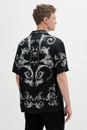 VERSACE Koszula męska kolor regular z kołnierzykiem klasycznym 78GAL2BB NS624