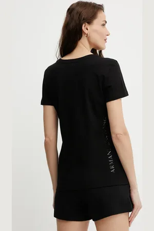 Armani Exchange T-shirt bawełniany damski kolor XW000528 AF10356