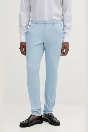 HUGO BOSS Spodnie męskie kolor w fasonie chinos 50487754