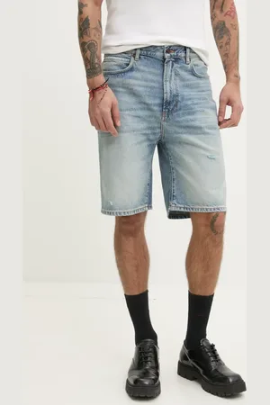 HUGO BOSS Szorty jeansowe męskie kolor 50537709