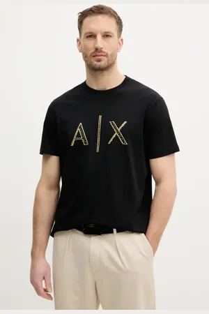 Armani Exchange T-shirt bawełniany męski kolor z nadrukiem XM000325 AF10364