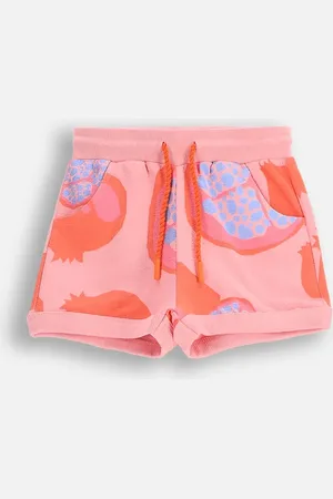 COCCODRILLO Szorty kolor regulowana talia TROPICAL STORY GIRL KIDS