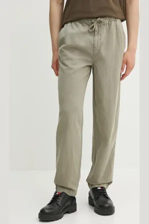 Superdry Spodnie z domieszką lnu męskie kolor M7011395A-1KH