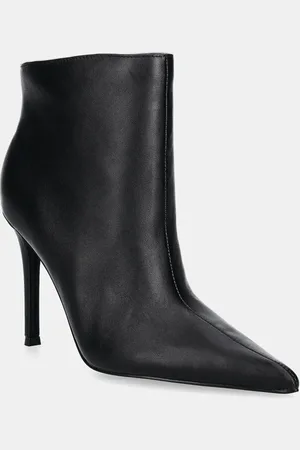 Steve Madden Botki skórzane Sentinel damskie kolor na szpilce SM11003451