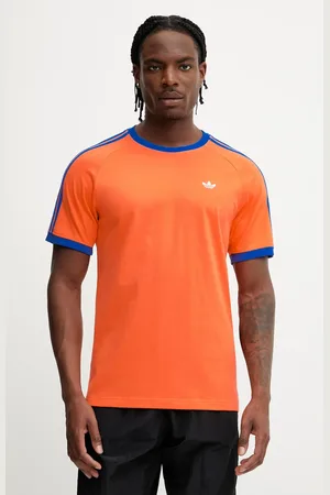 adidas T-shirt bawełniany Q2 Monogram Cal męski kolor z aplikacją JP4431