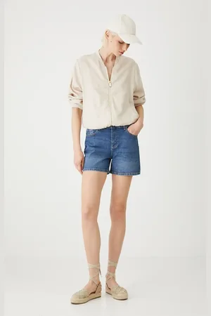 MEDICINE Szorty damskie kolor gładkie medium waist