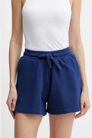 Silvian Heach Szorty STEFFI damskie kolor gładkie high waist GPP25115SH