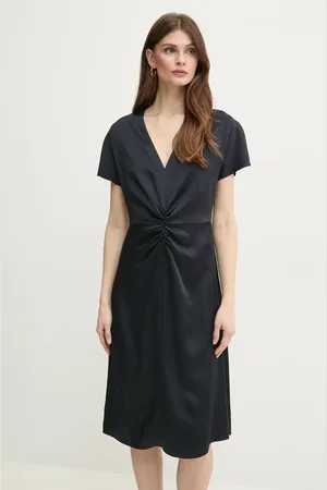 HUGO BOSS Sukienka kolor mini prosta 50537964