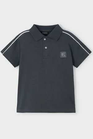 Mayoral Polo bawełniane dziecięce kolor gładki 3108