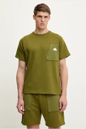 The North Face T-shirt Terry Relaxed męski kolor z aplikacją NF0A8C28PIB1