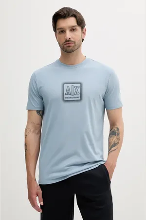 Armani Exchange T-shirt bawełniany męski kolor z nadrukiem XM000545 AF10361