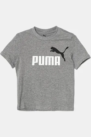 PUMA T-shirt bawełniany dziecięcy ESS 2 COLOR No.1 Logo Tee kolor z nadrukiem 685778