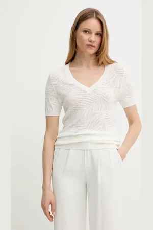 Morgan T-shirt MPALM damski kolor MPALM