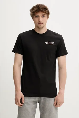 G-Star T-shirt bawełniany męski kolor z nadrukiem D26047-C336
