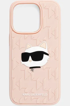 Karl Lagerfeld Etui na telefon iPhone 16 Pro kolor KLHCP16LRBCCHHKLP