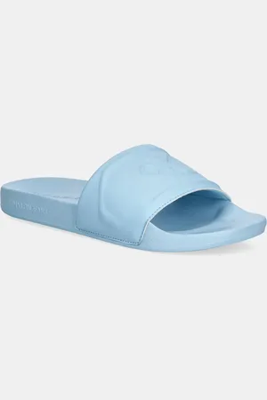 Calvin Klein Klapki SLIDE PU HF MG damskie kolor YW0YW01879