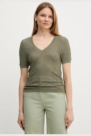 Morgan T-shirt MPALM damski kolor MPALM