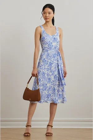 Ralph Lauren Sukienka kolor midi rozkloszowana 200973375