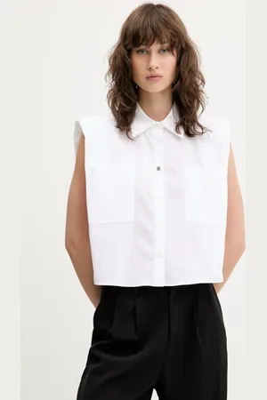 HUGO BOSS Koszula damska kolor regular z kołnierzykiem klasycznym 50538417