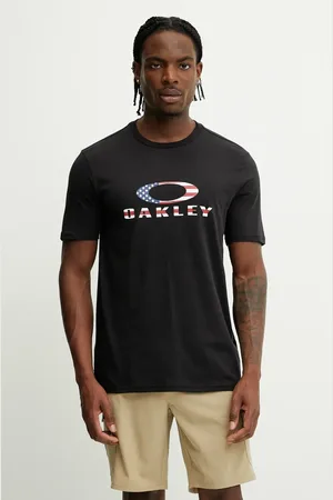 Oakley T-shirt bawełniany BARK 2.0 męski kolor z nadrukiem FOA402167