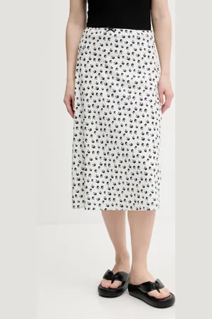 Tommy Hilfiger Spódnica kolor midi prosta DW0DW20272