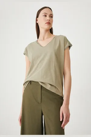 MEDICINE T-shirt bawełniany damski kolor