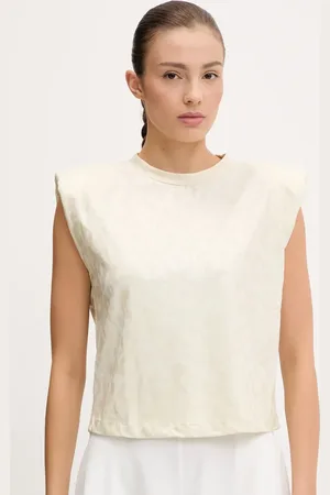 EA7 Top kolor szary AF10373.7W000482