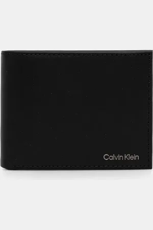 Calvin Klein Portfel skórzany męski kolor LV04D1105G
