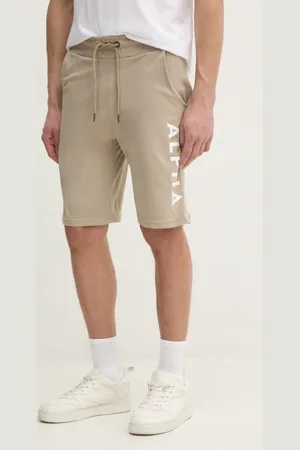 Alpha Industries Szorty bawełniane Alpha Jersey Short męskie kolor 116366