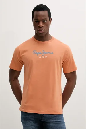 Pepe Jeans T-shirt bawełniany Eggo męski kolor z nadrukiem PM508208