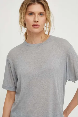 DAY Birger et Mikkelsen T-shirt z domieszką wełny kolor