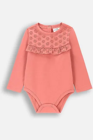 COCCODRILLO Body niemowlęce FLOWERS GIRL NEWBORN