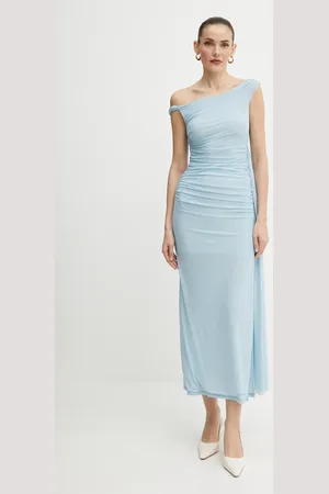 Bardot Sukienka kolor maxi dopasowana 59512DB
