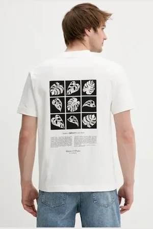 Marc O’ Polo T-shirt bawełniany męski kolor wzorzysty 524206451260