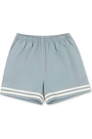 Konges Sløjd Szorty bawełniane dziecięce CELEBRATION SAILOR SHORTS GOTS kolor gładkie KS103569