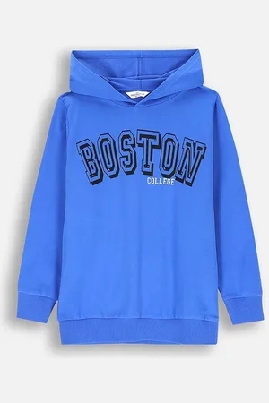 COCCODRILLO Bluza bawełniana dziecięca kolor z kapturem z nadrukiem EVERYDAY BOY